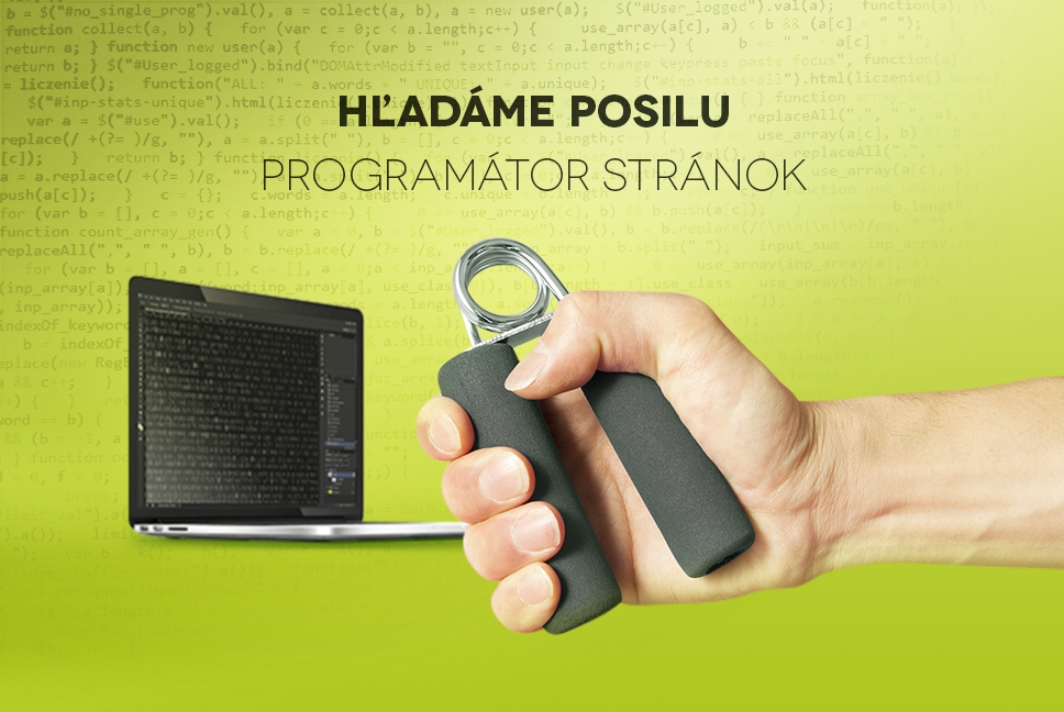 Programátor webstránok / Webdeveloper