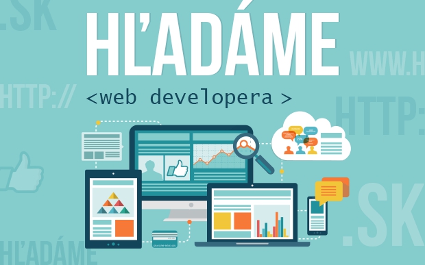 Hľadáme Web developera / Programátora