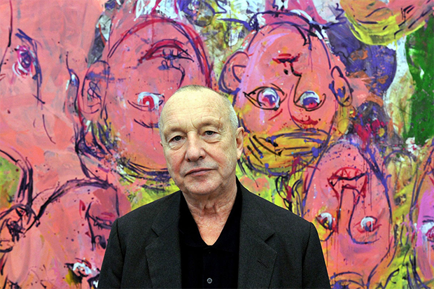 Georg Baselitz - Hlavou dole