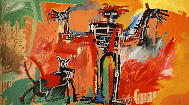 Boy and dog in a Johnyypump