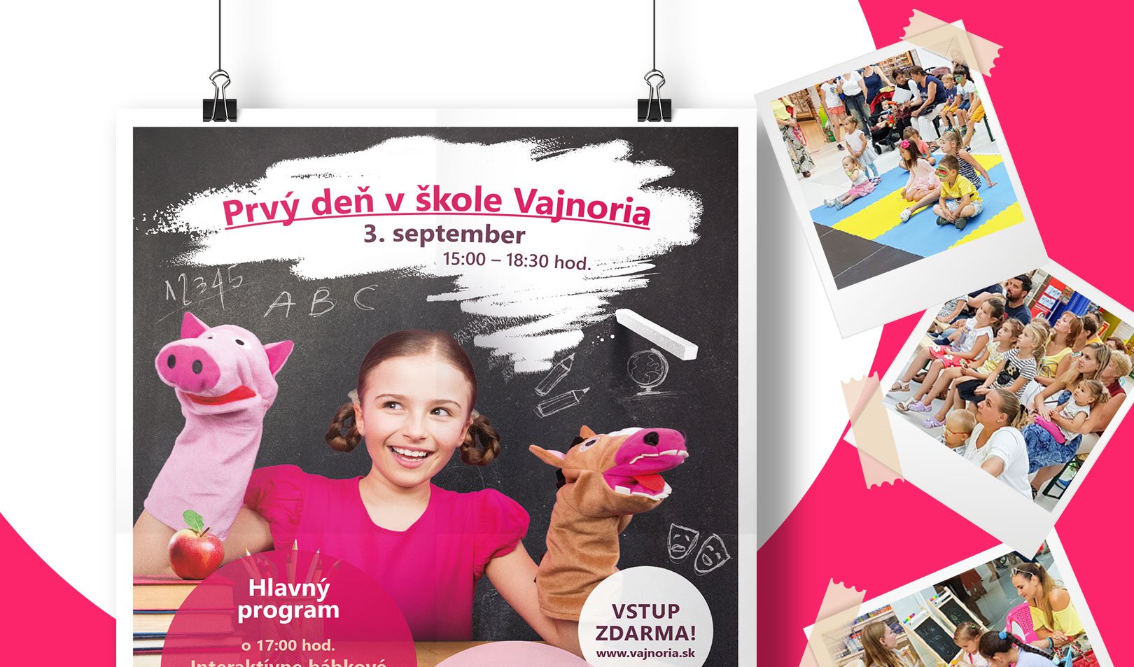 Vajnoria - Event - Prvý deň v škole