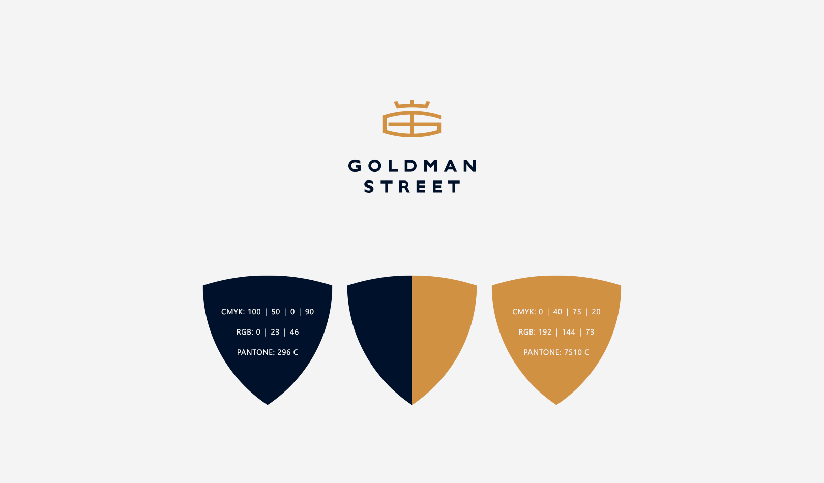 Goldman Street logo cmyk rgb