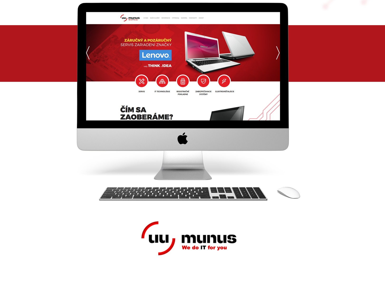 MUNUS - webstránka
