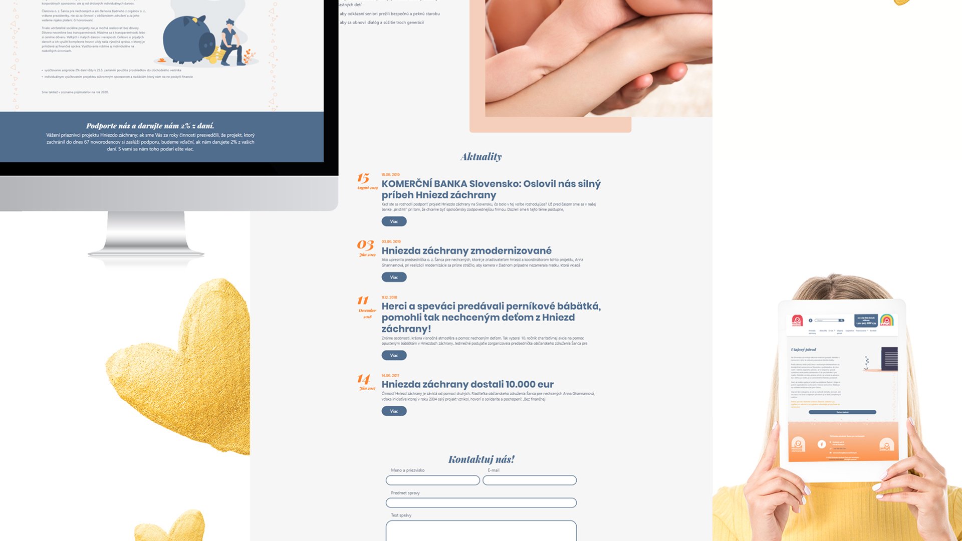 Občianske Združenie Šanca pre nechcených – Web