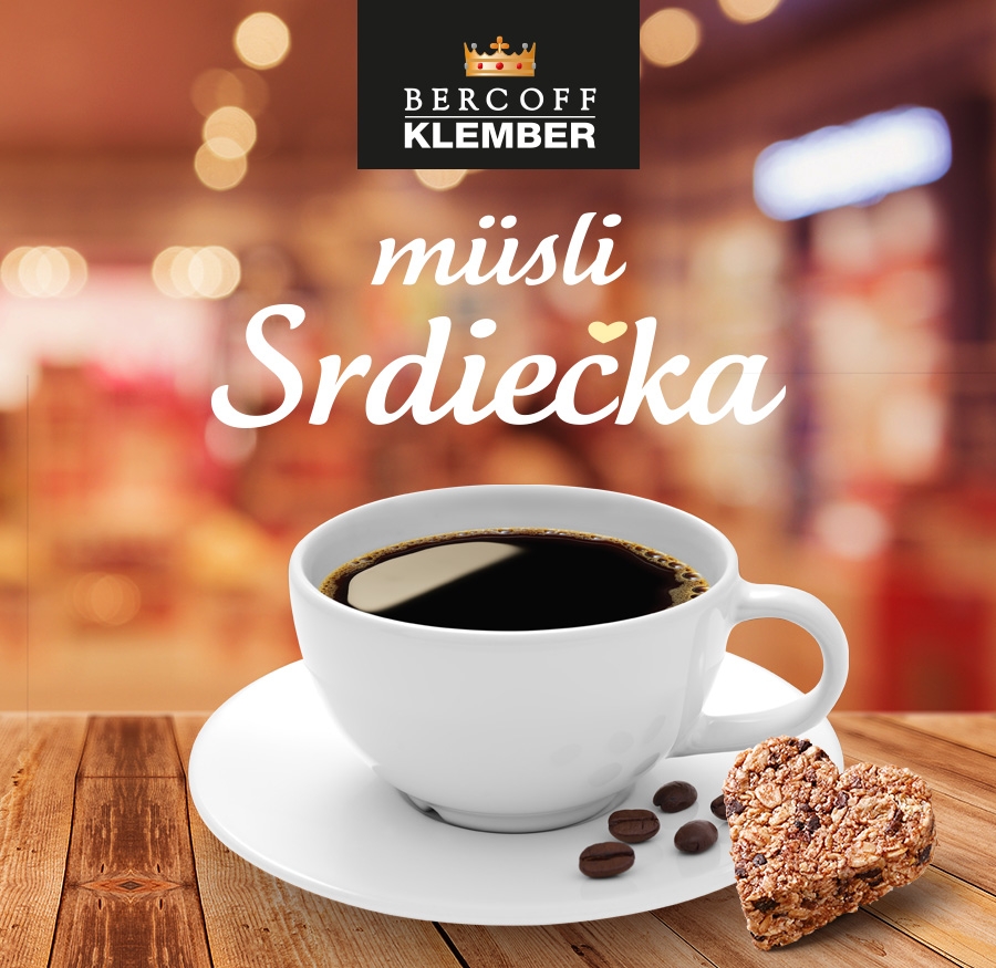 KLEMBER - Müsli srdiečka - obalový dizajn