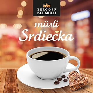 KLEMBER - Müsli srdiečka - obalový dizajn