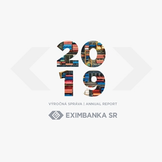 Eximbanka - grafický návrh výročnej správy